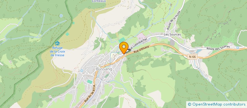 localisation de l'entreprise MONSIEUR ERIC DIDIRY  BUSSANG