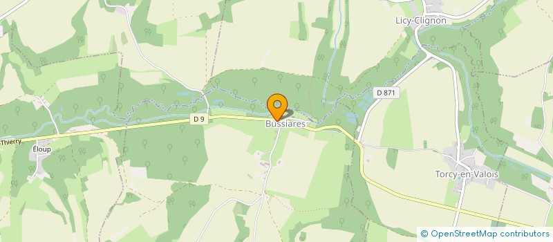 localisation de l'entreprise MONSIEUR ERIC DIET  BUSSIARES