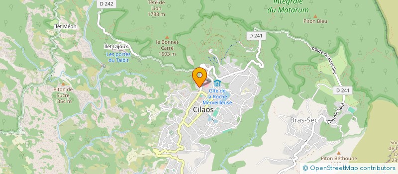 localisation de l'entreprise MONSIEUR ERIC DIJOUX à CILAOS