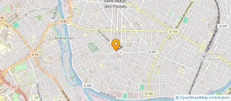 localisation de l'entreprise MONSIEUR ERIC DILLIEU à SAINT-MAUR-DES-FOSSES