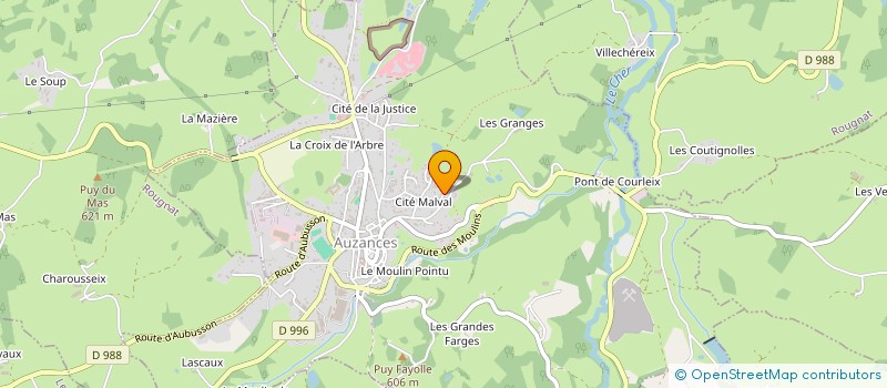 localisation de l'entreprise MONSIEUR ERIC DIONNET à AUZANCES