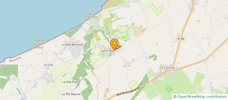 localisation de l'entreprise MONSIEUR ERIC DIVEU  ERQUY