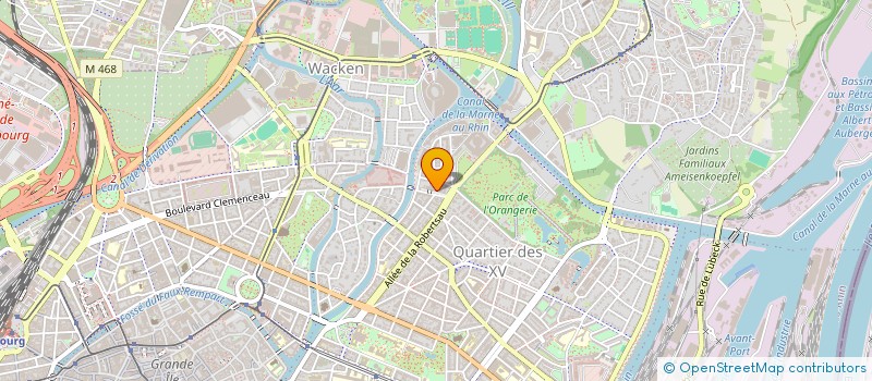 localisation de l'entreprise MONSIEUR ERIC DIZDAREVIC à STRASBOURG