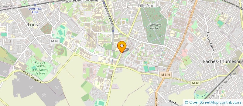 localisation de l'entreprise MONSIEUR ERIC DOBIN  LOOS