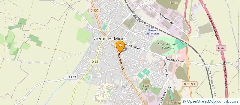 localisation de l'entreprise MONSIEUR ERIC DOMISSE  NUX-LES-MINES