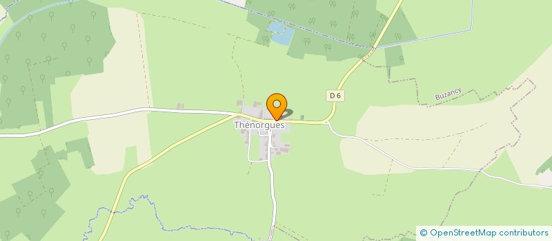 localisation de l'entreprise MONSIEUR ERIC DOMMELIER  THENORGUES