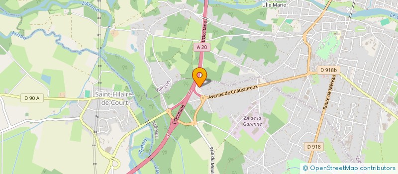 localisation de l'entreprise MONSIEUR ERIC DORE  MEREAU