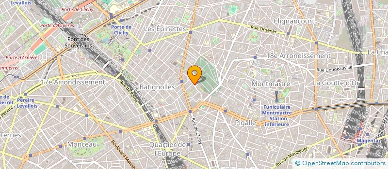 localisation de l'entreprise MONSIEUR ERIC DOTTER  PARIS