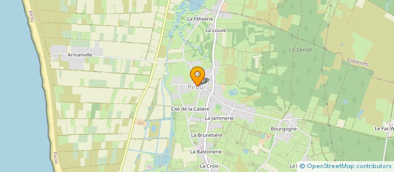 localisation de l'entreprise MONSIEUR ERIC DOUCHIN  PIROU