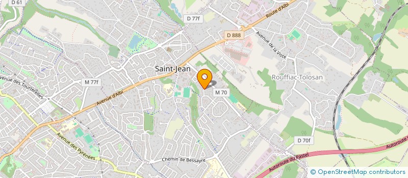 localisation de l'entreprise MONSIEUR ERIC DOURNES  SAINT-JEAN