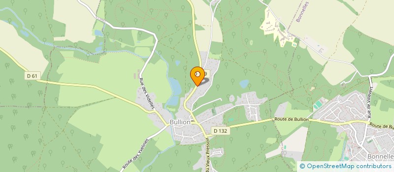 localisation de l'entreprise MONSIEUR ERIC DOUTAUD  BULLION