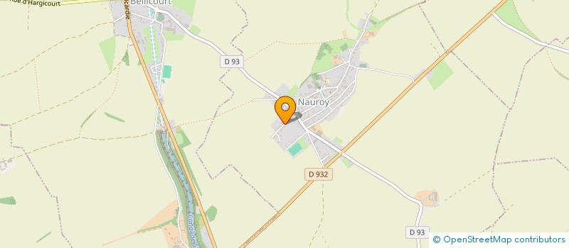 localisation de l'entreprise MONSIEUR ERIC DRANCOURT  NAUROY