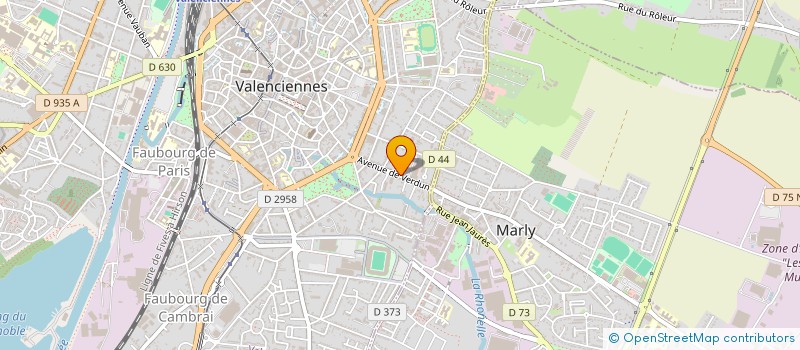 localisation de l'entreprise MONSIEUR ERIC DRANCOURT  VALENCIENNES