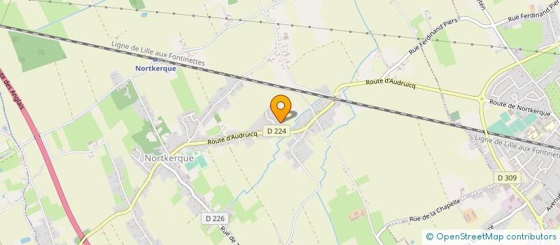 localisation de l'entreprise MONSIEUR ERIC DRIEUX  NOUVELLE-EGLISE