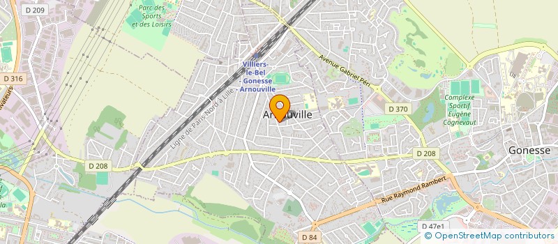 localisation de l'entreprise MONSIEUR ERIC DROPSY  ARNOUVILLE