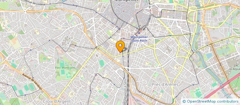 localisation de l'entreprise MONSIEUR ERIC DRURY  MONTPELLIER