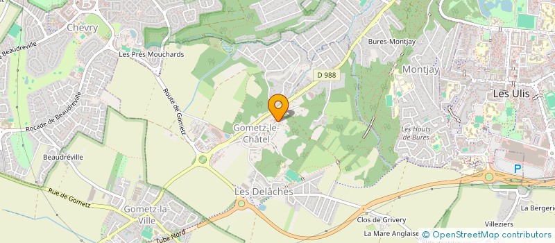 localisation de l'entreprise MONSIEUR ERIC DU BOYS à GOMETZ-LE-CHATEL