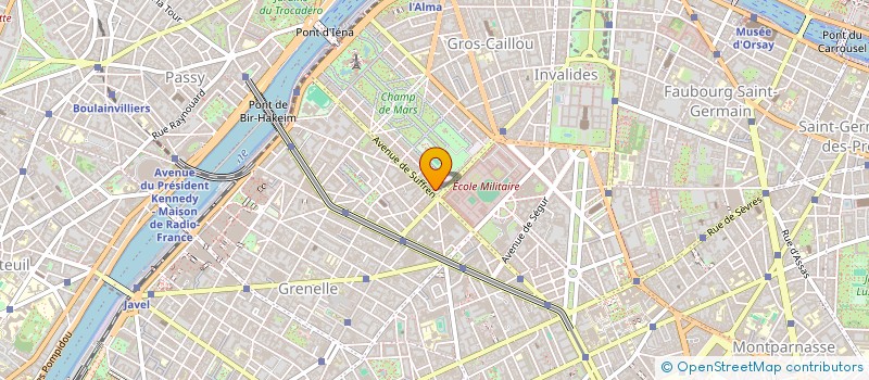 localisation de l'entreprise MONSIEUR ERIC DU PONT DE COMPIEGNE  PARIS