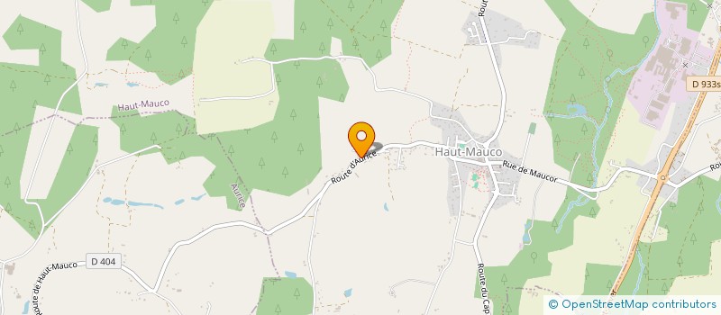 localisation de l'entreprise MONSIEUR ERIC DUBECH  HAUT-MAUCO