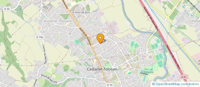 localisation de l'entreprise MONSIEUR ERIC DUBOEL à CASTANET-TOLOSAN