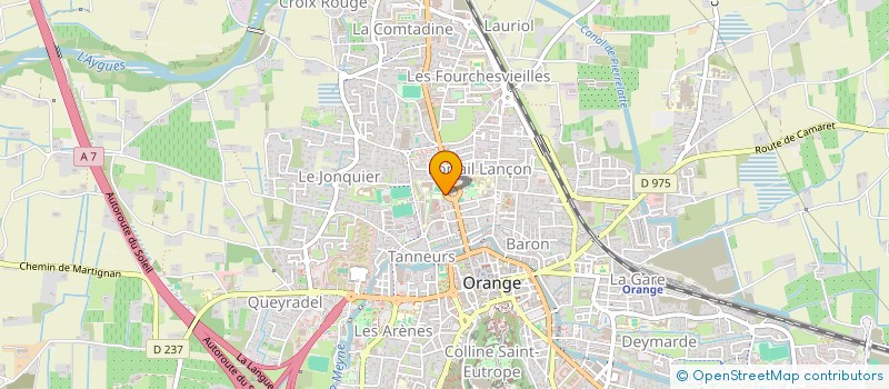 localisation de l'entreprise MONSIEUR ERIC DUCHAMP à ORANGE