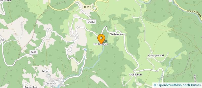 localisation de l'entreprise MONSIEUR ERIC DUGAY  GRANDRIF