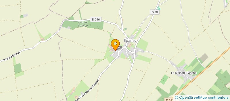 localisation de l'entreprise MONSIEUR ERIC DUGUEY  EPANEY