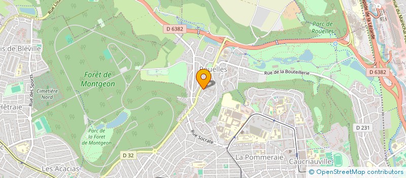 localisation de l'entreprise MONSIEUR ERIC DULONG à LE HAVRE