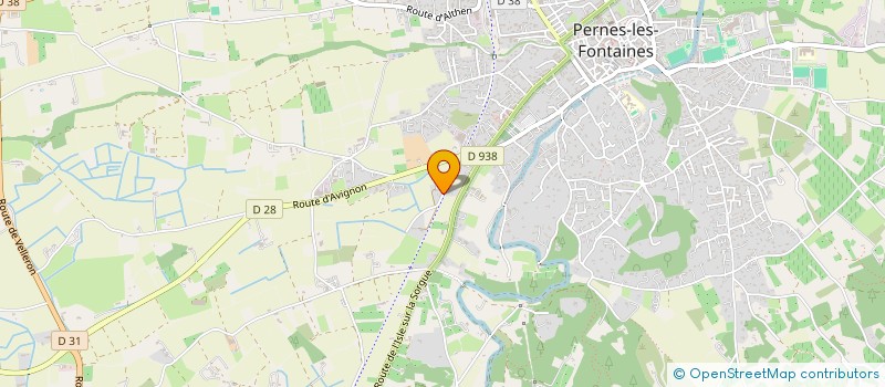 localisation de l'entreprise MONSIEUR ERIC DUMAS à PERNES-LES-FONTAINES