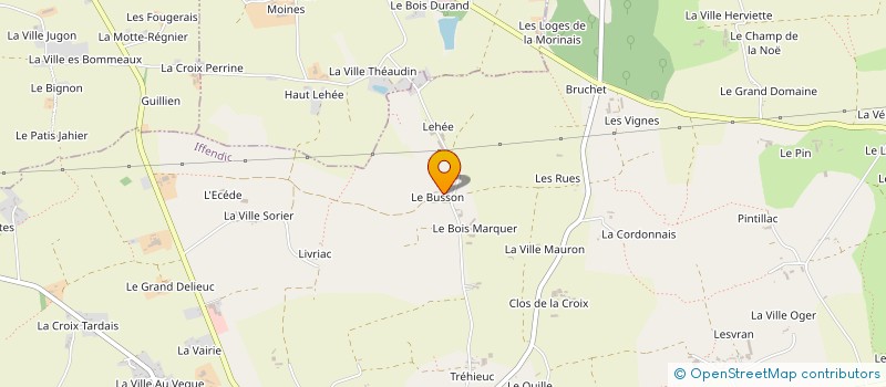localisation de l'entreprise MONSIEUR ERIC DUMAS à IFFENDIC