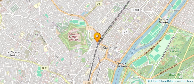 localisation de l'entreprise MONSIEUR ERIC DUMATIN à SURESNES