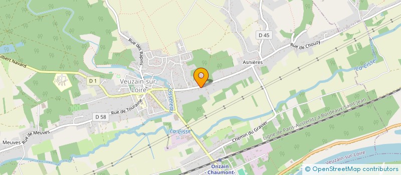 localisation de l'entreprise MONSIEUR ERIC DUMONT-ROTY à VEUZAIN-SUR-LOIRE