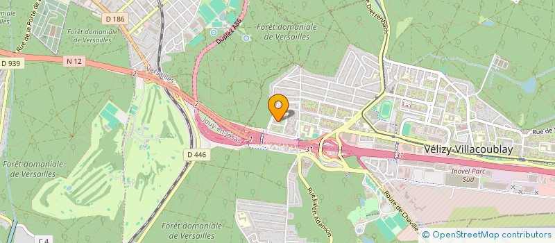 localisation de l'entreprise MONSIEUR ERIC DUMUR  VELIZY-VILLACOUBLAY
