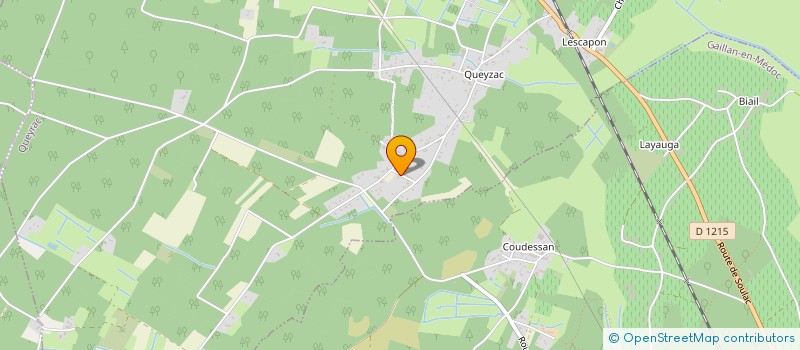 localisation de l'entreprise MONSIEUR ERIC DUPISSON  QUEYRAC