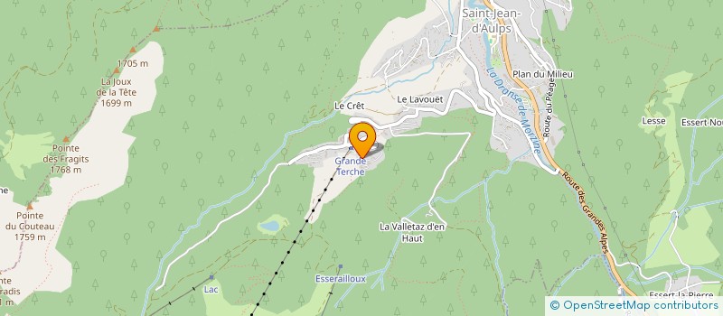 localisation de l'entreprise MONSIEUR ERIC DUPONT  SAINT-JEAN-D'AULPS