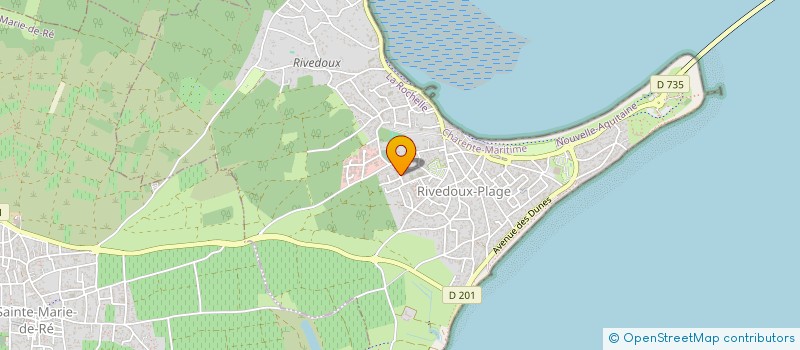 localisation de l'entreprise MONSIEUR ERIC DUPRAT  RIVEDOUX-PLAGE