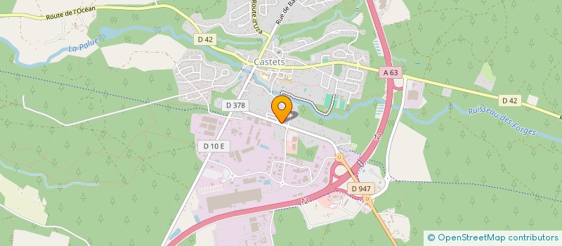 localisation de l'entreprise MONSIEUR ERIC DUPUIS  CARVIN