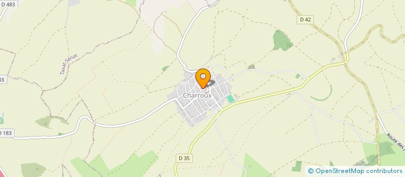 localisation de l'entreprise MONSIEUR ERIC DUPUIS  CHARROUX