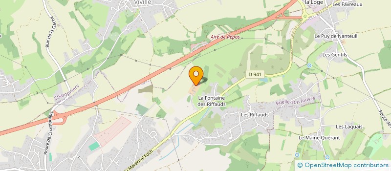 localisation de l'entreprise MONSIEUR ERIC DUQUERROIS  RUELLE-SUR-TOUVRE