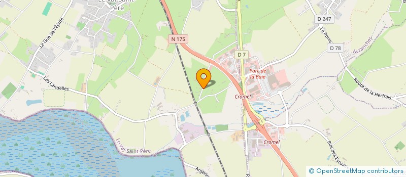 localisation de l'entreprise MONSIEUR ERIC DUQUESNE  LE VAL-SAINT-PERE