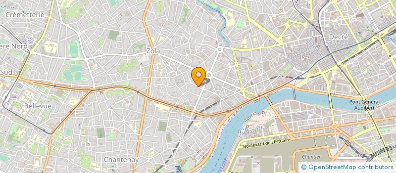 localisation de l'entreprise MONSIEUR ERIC DURAND à NANTES