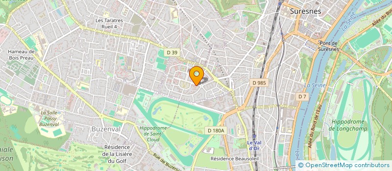 localisation de l'entreprise MONSIEUR ERIC DUTARTRE à SURESNES