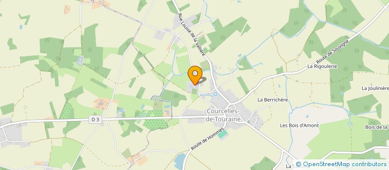 localisation de l'entreprise MONSIEUR ERIC DUTERTRE à CHATEAU LA VALLIERE