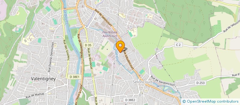 localisation de l'entreprise MONSIEUR ERIC DUTREUX  SELONCOURT
