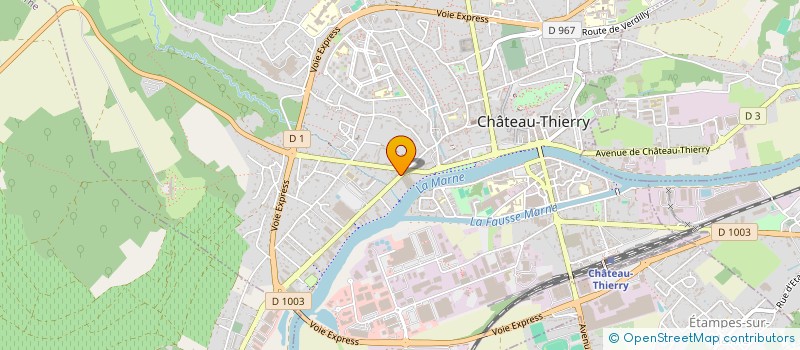 localisation de l'entreprise MONSIEUR ERIC DUTUS à CHATEAU-THIERRY
