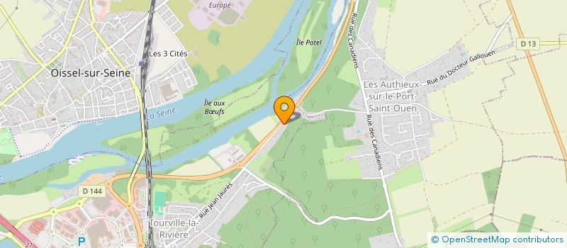 localisation de l'entreprise MONSIEUR ERIC DUVAL  TOURVILLE-LA-RIVIERE