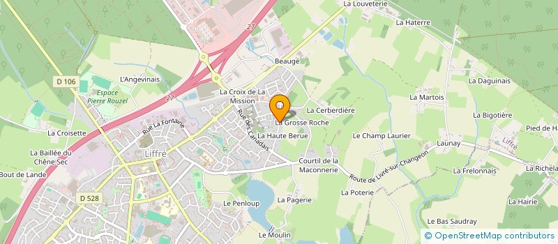 localisation de l'entreprise MONSIEUR ERIC DUVILLIER  LIFFRE