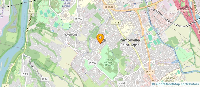 localisation de l'entreprise MONSIEUR ERIC DUVILLIER à RAMONVILLE-SAINT-AGNE