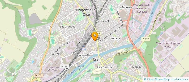 localisation de l'entreprise MONSIEUR ERIC DZIEDZIC à CREIL
