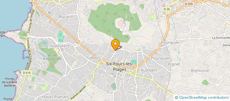 localisation de l'entreprise MONSIEUR ERIC EISENSTEIN à SIX-FOURS-LES-PLAGES